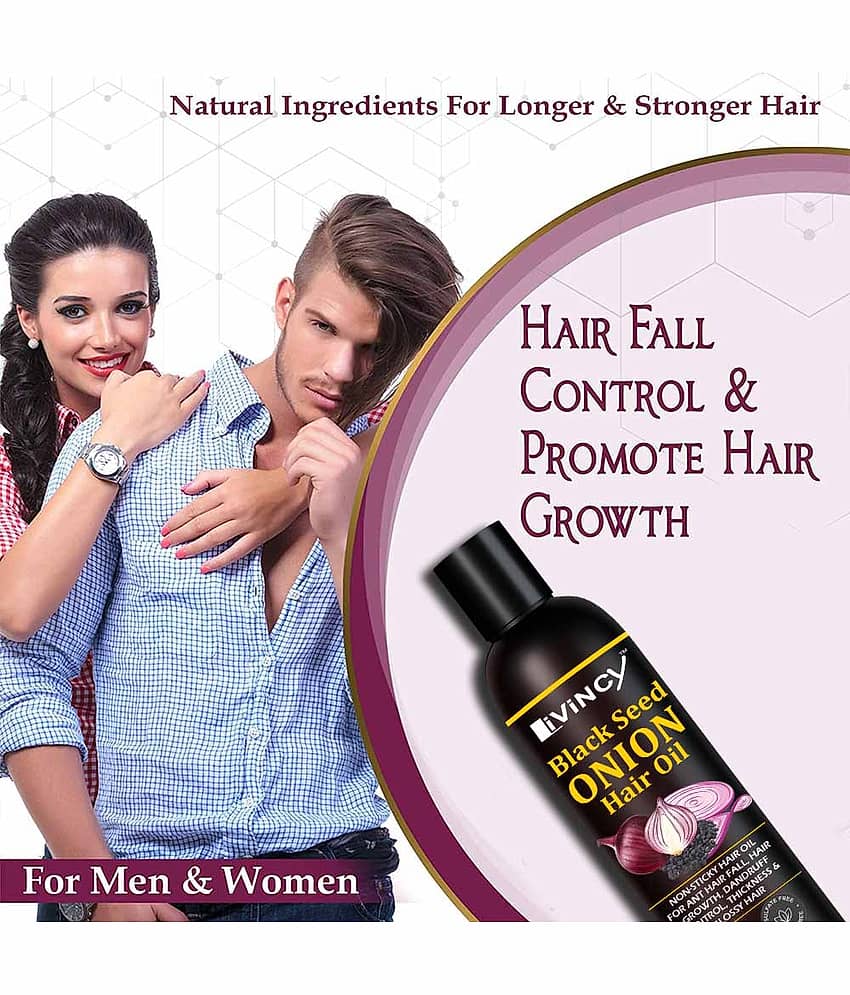 LIVINCY Hair Growth Onion Oil 200 ml ( Pack of 2 ) view 2