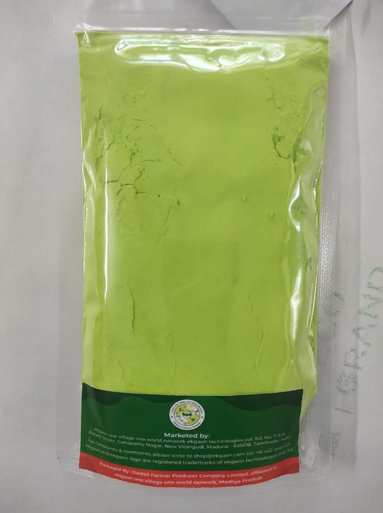 Natural Holi Colours Green 100gms view 2