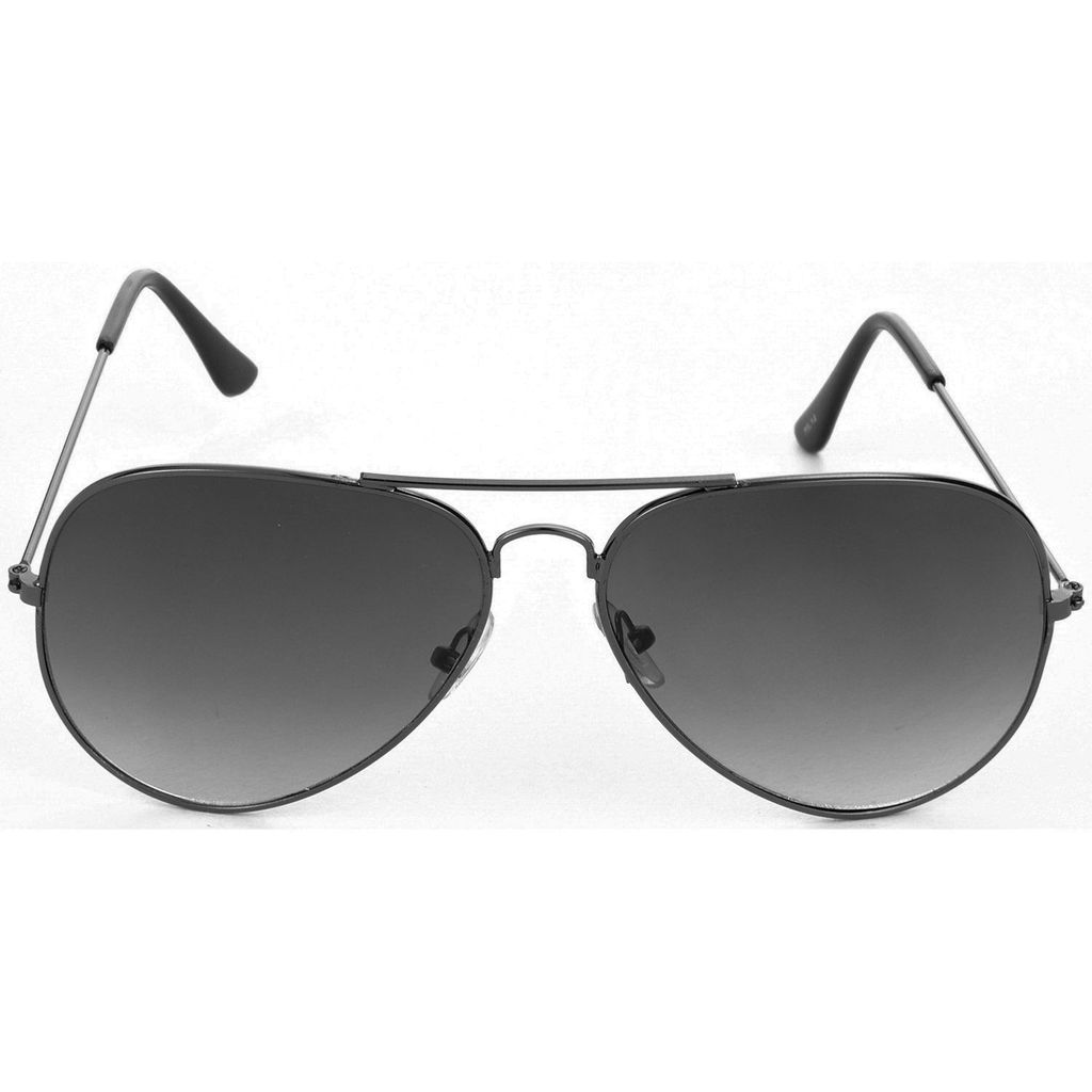 Hrinkar Grey Pilot Sunglasses Styles Grey Frame Glasses for Men & Women - HRS06 view 2