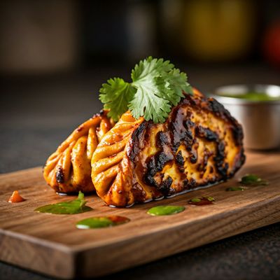 Paneer Barbeque Momo