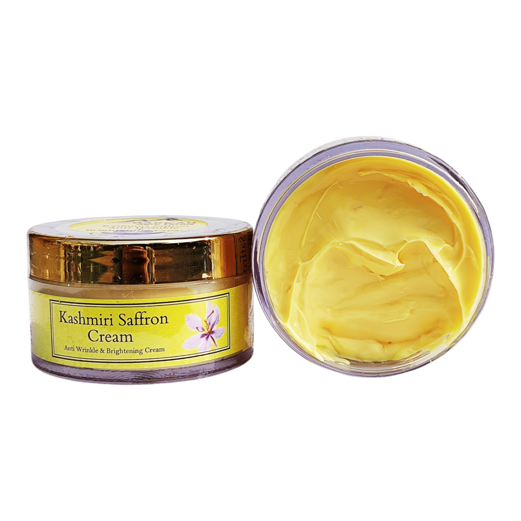 Kashmiri Saffron Cream Reduce Wrinkle Brightening Cream - Saffron Anti Wrinkle Brightening Cream view 2