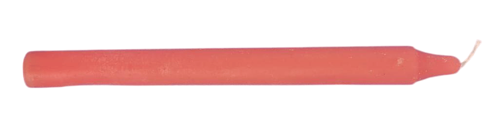 ATMAKUR Unscented Red Taper Candle - 1 Pack view 2