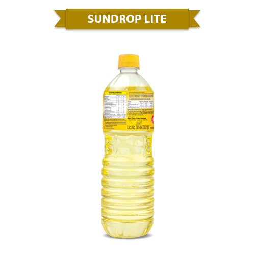 Sundrop Lite Oil Bottle 1 Ltr view 2