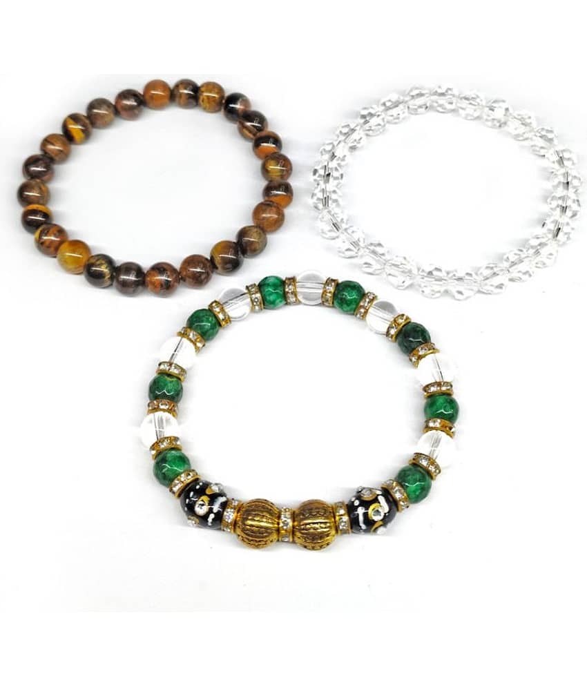 DAIVYA WELLNESS - Multicolor Bracelet ( Pack of 3 ) view 2