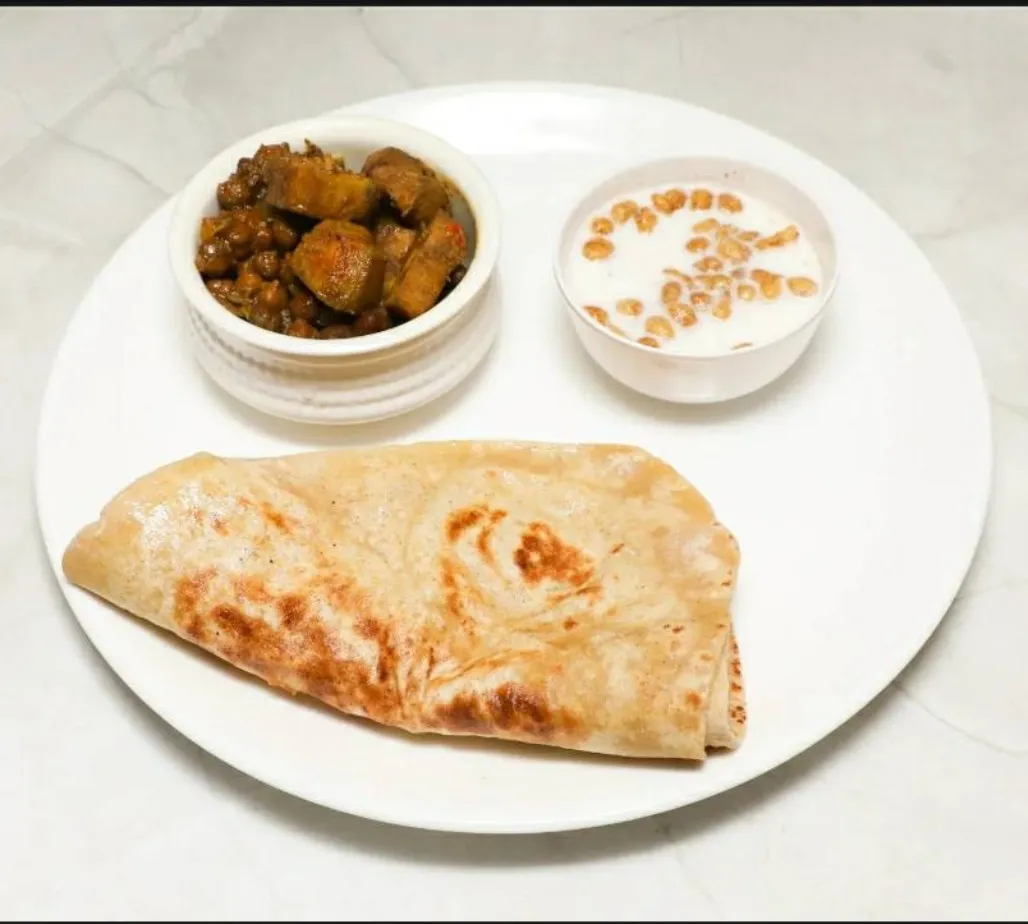2 Paratha & Sabji