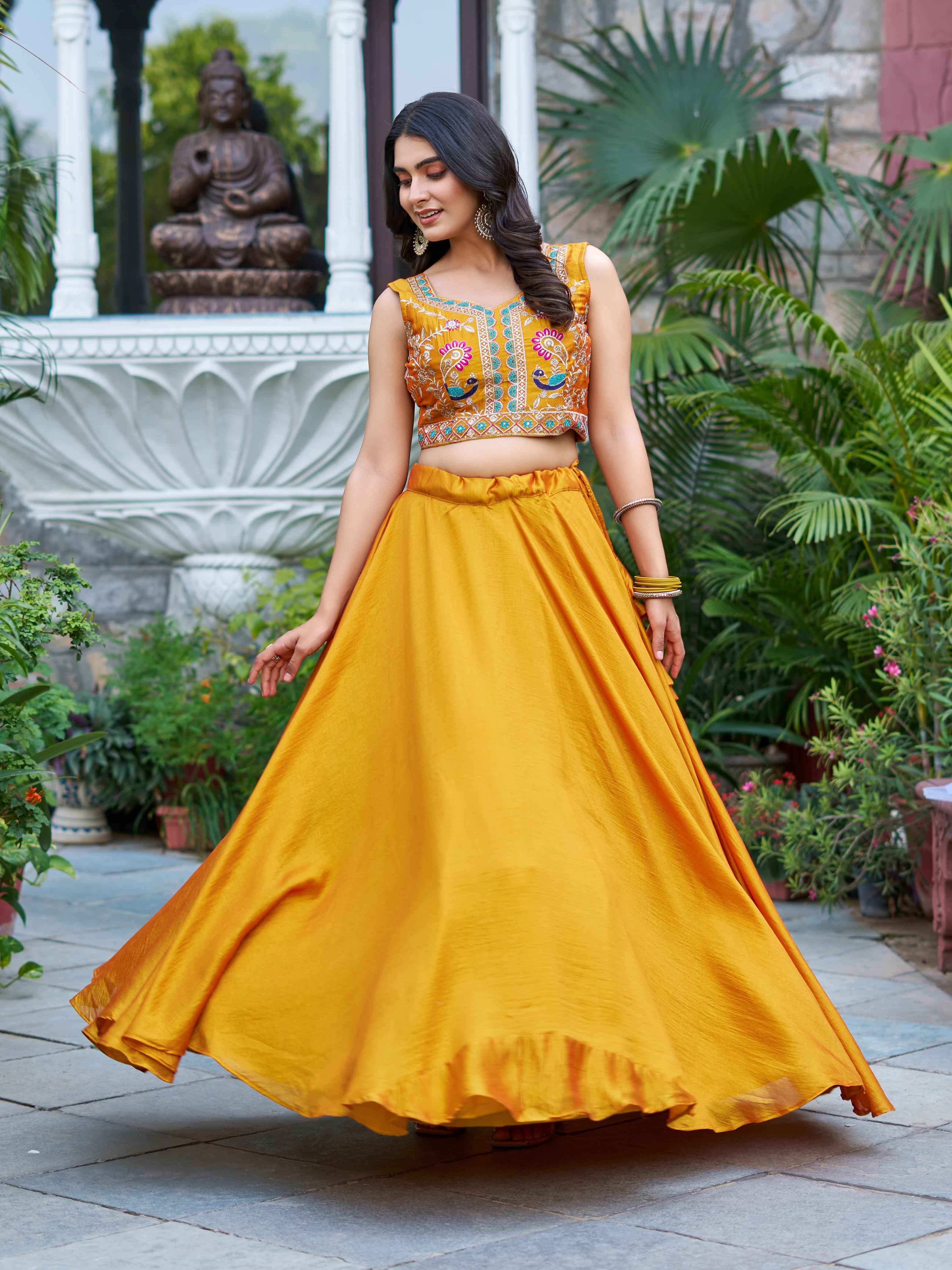 Lehenga Choli with Koti view 2