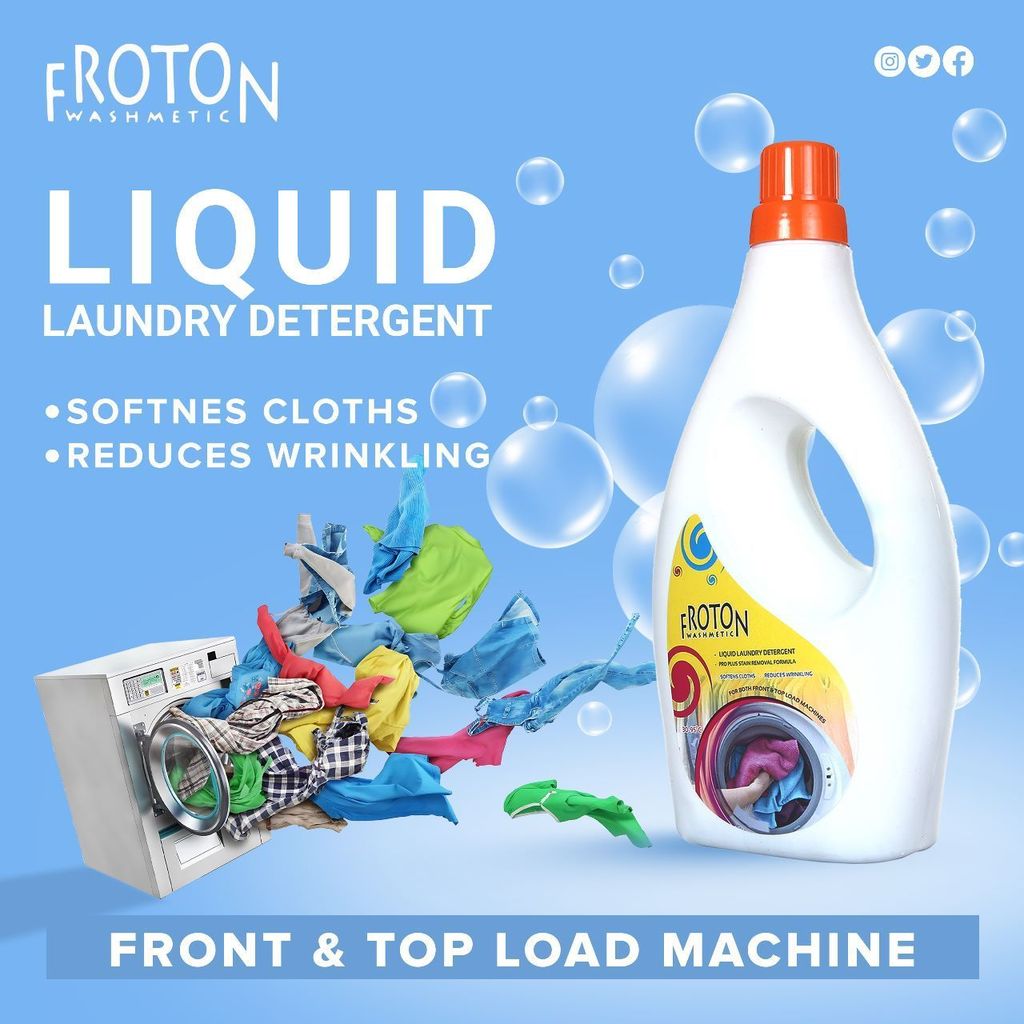 Froton liquid detergent 1000ml view 2