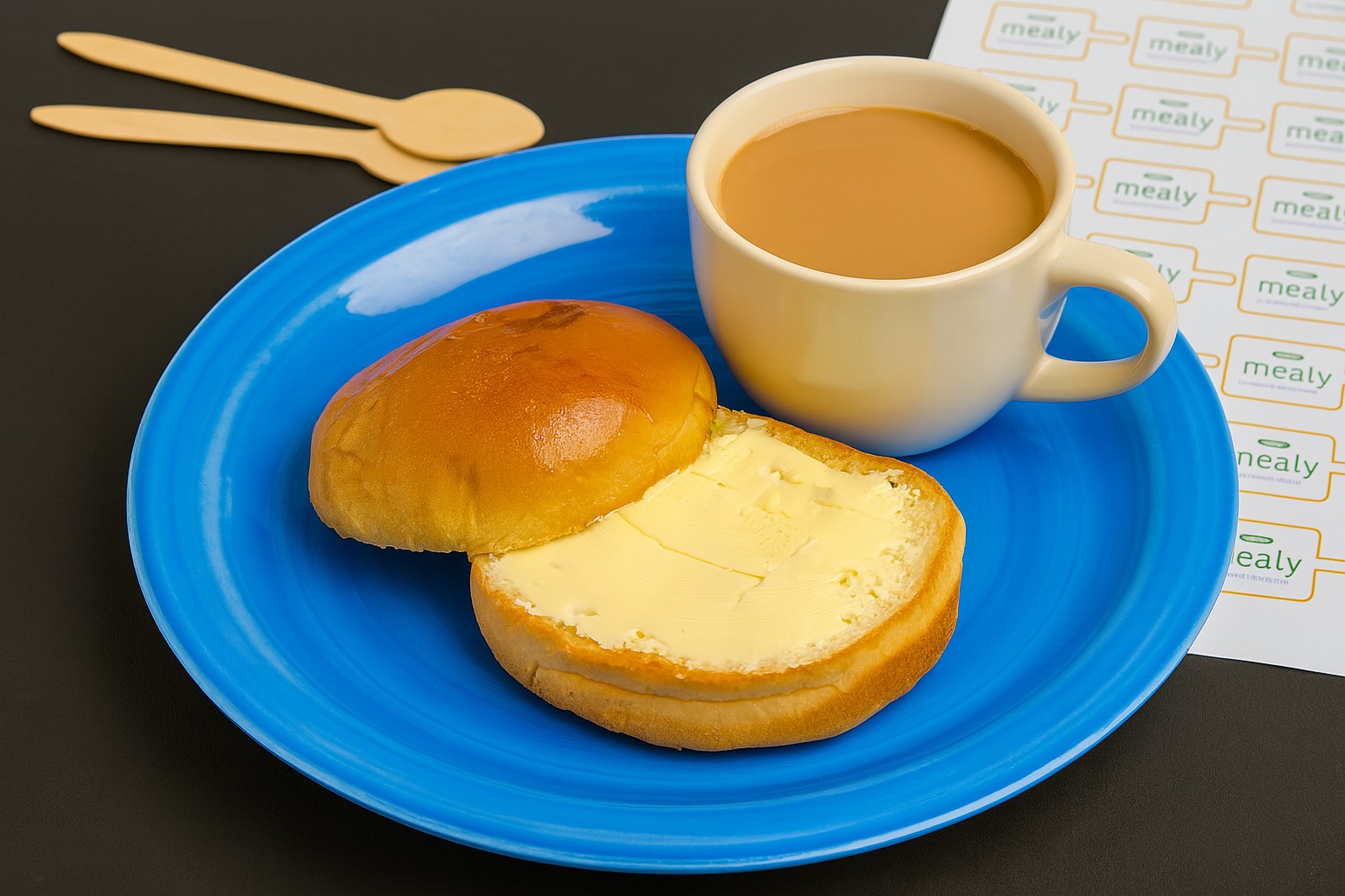 Chai with bun maska