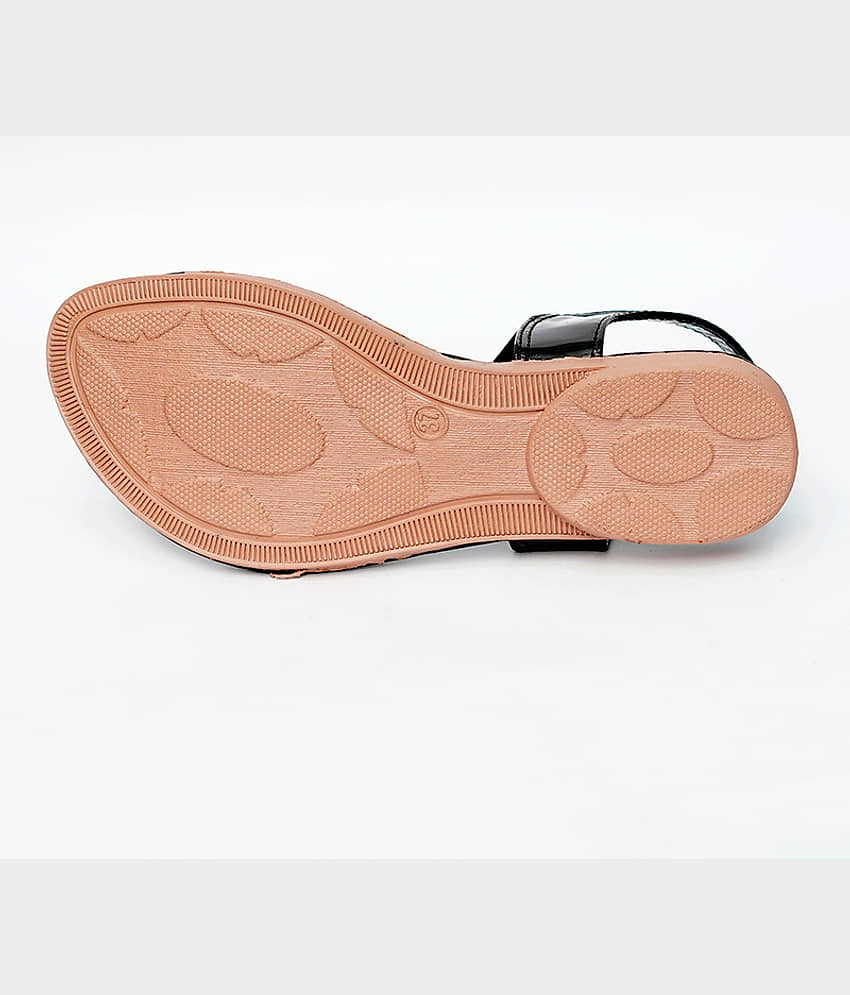 Dream Makers Black Women's Flats view 2