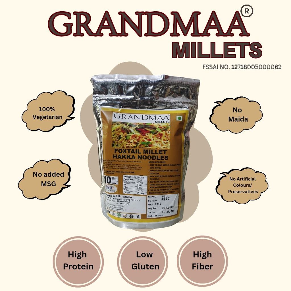 Foxtail Millet Hakka Noodles view 2