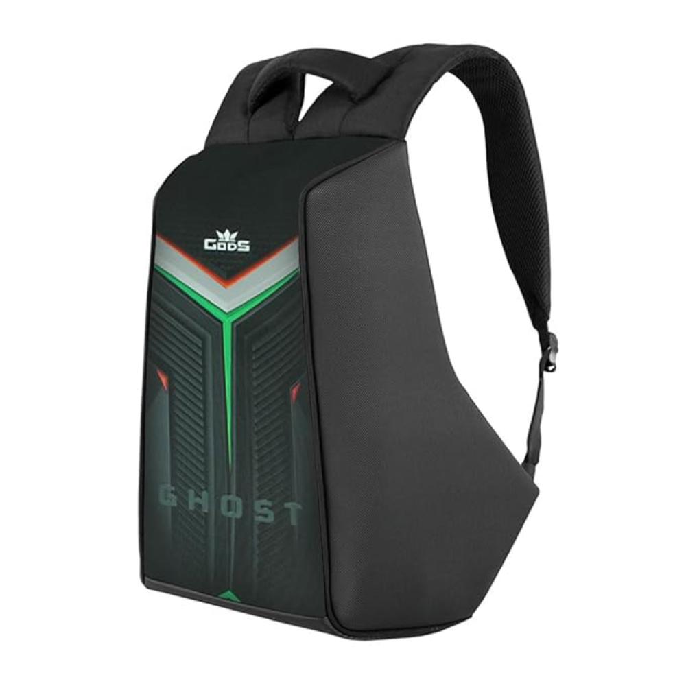 GODS Ghost Flag Anti Theft 15.6 inch Polyester Laptop Tech Backpack(25 Ltrs, Black) view 2