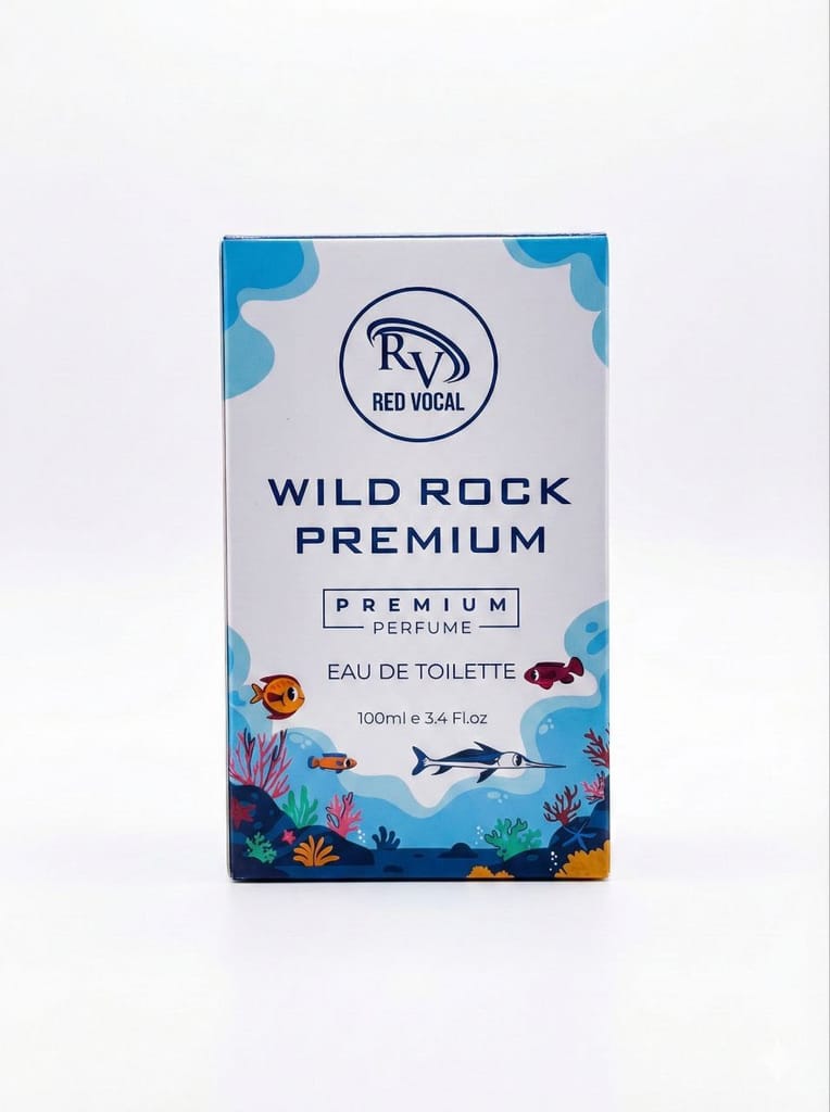 Red Vocal Wild Rock Premium Eau De Toilette for Men – 100ml, Bold & Long-Lasting view 2