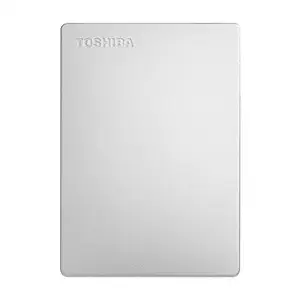 Toshiba Canvio Slim III 2 TB USB 3.0 External HDD (Silver)