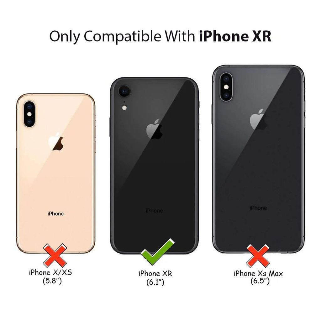 LIRAMARK Liquid Silicone Soft Back Cover Case for Apple iPhone XR (6.1 inch) view 2