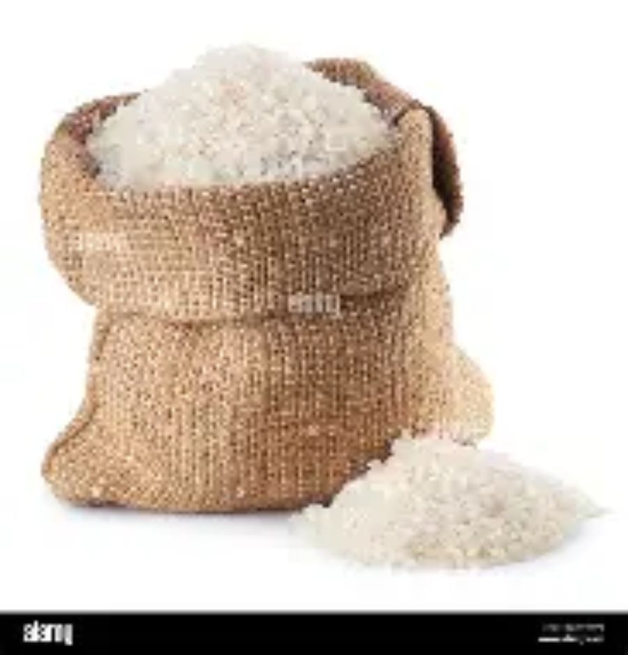 Premium Quality White Rice - 50 kg - One jute bag of rice