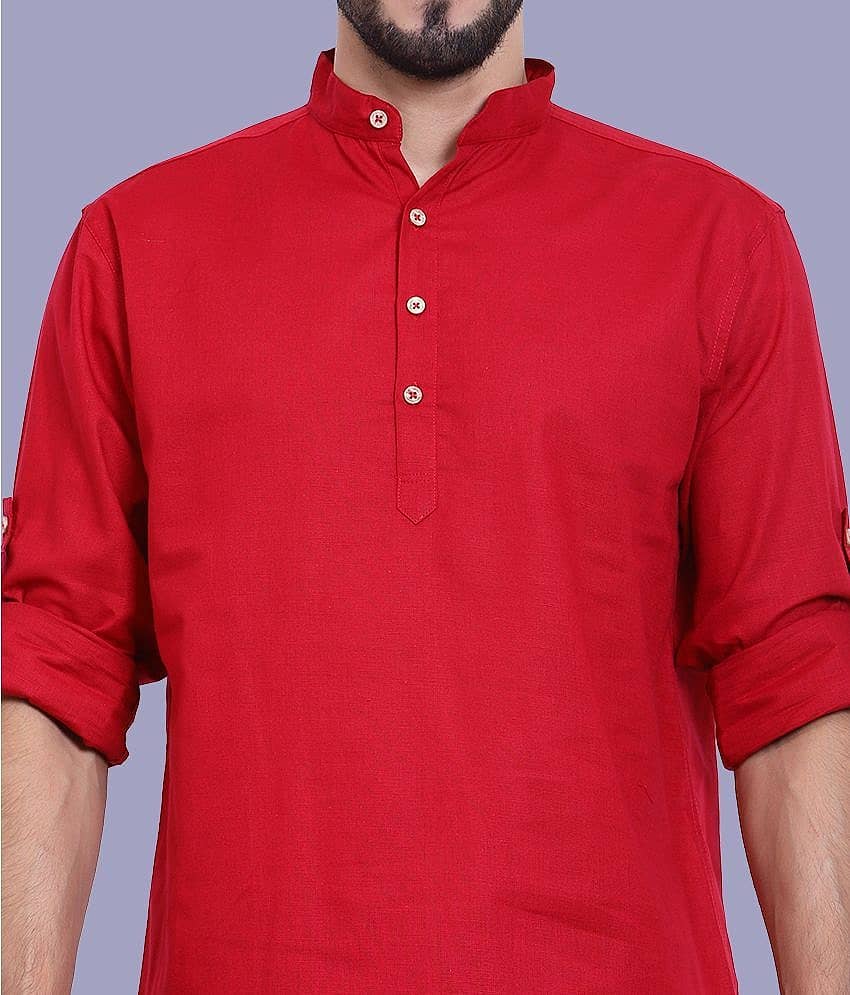 TrendiVastra - White 100% Cotton Slim Fit Men's Casual Shirt ( Pack of 1 ) view 2