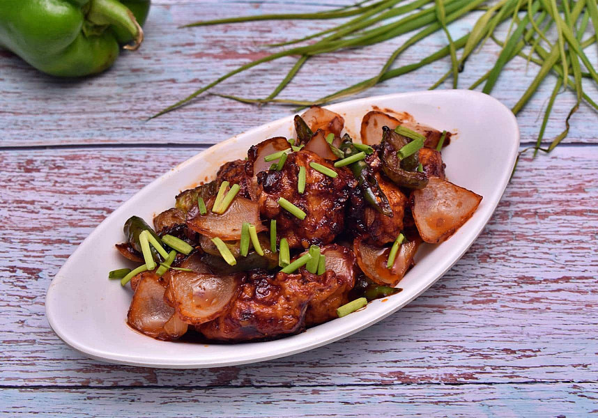 Chilli paneer dry