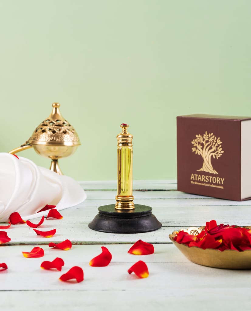 ATARSTORY Best Attar Alcohol Free Roll On for Daily use | Long Lasting Fragrance | Ittar for Men and Women - 12ml (Arabic Jasmine) view 2