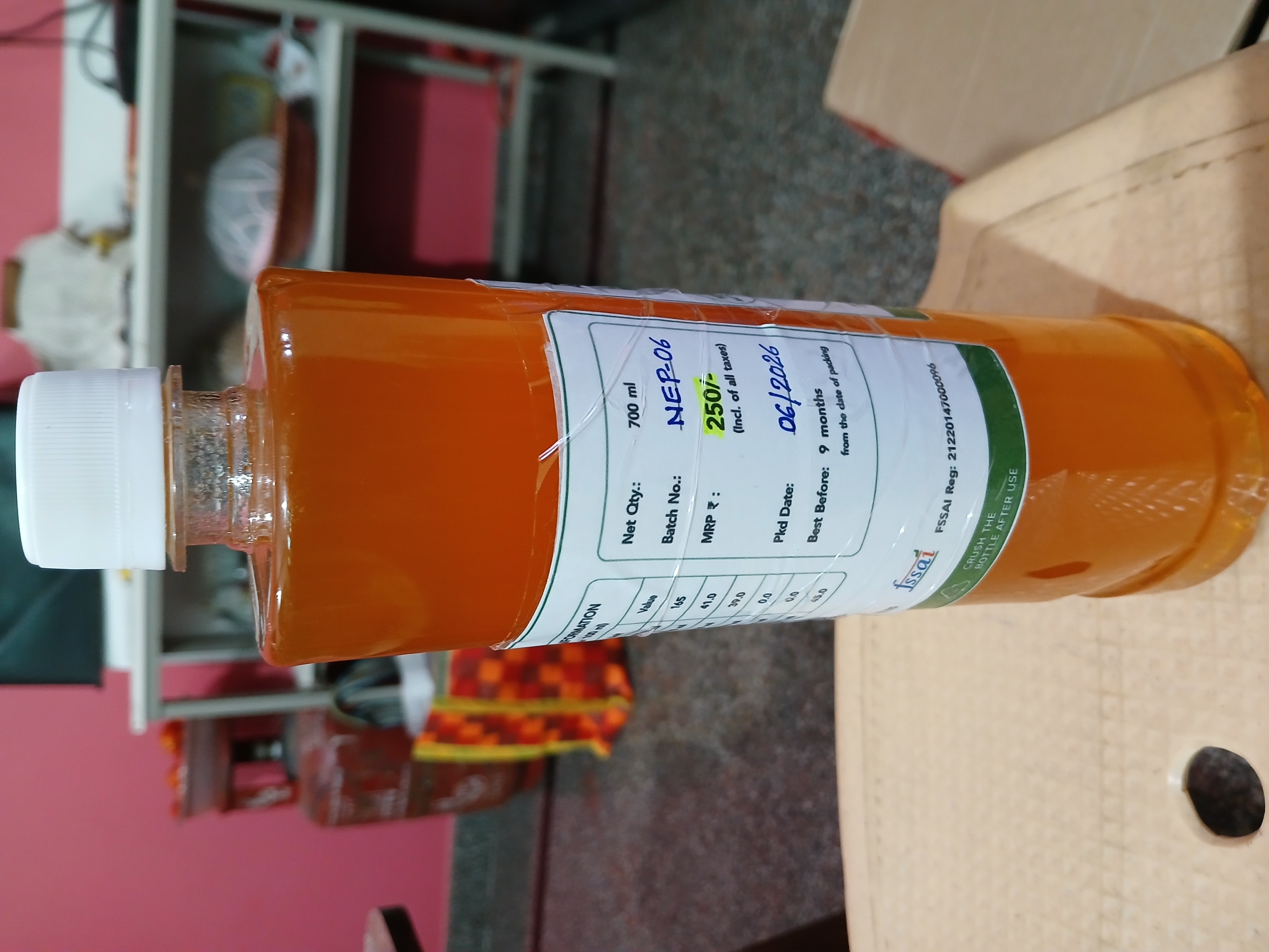 Nisarga Homemade Mango Squash (Bottle) view 2