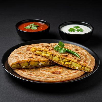 Aloo Egg Paratha