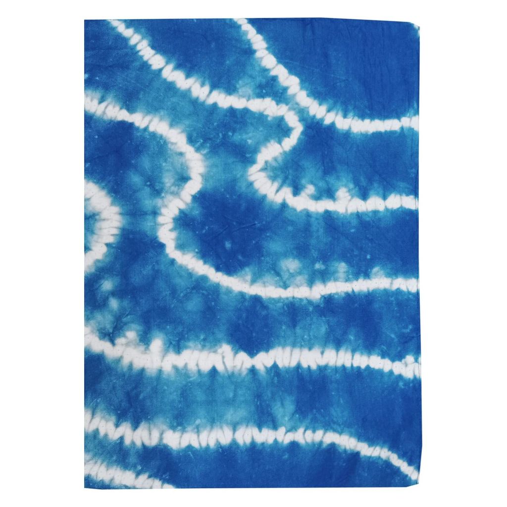 Garvi Gurjari (A Gujarat Govt Enterprise) Handmade Blue Shibori Table Placemats (Set of 6) view 2