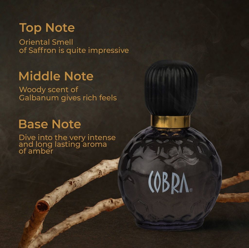 ST.JOHN Cobra Limited Edition Perfume for Men & Women | Long Lasting Mens and Womens Perfume - 60 ML (Pack of 2) view 2