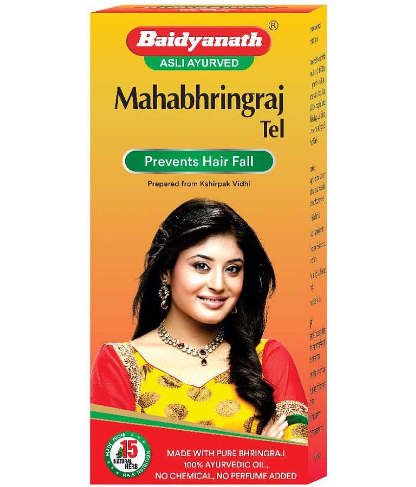Baidyanath Mahabhringraj Hair Oil 100Ml (Pack of 2) view 2