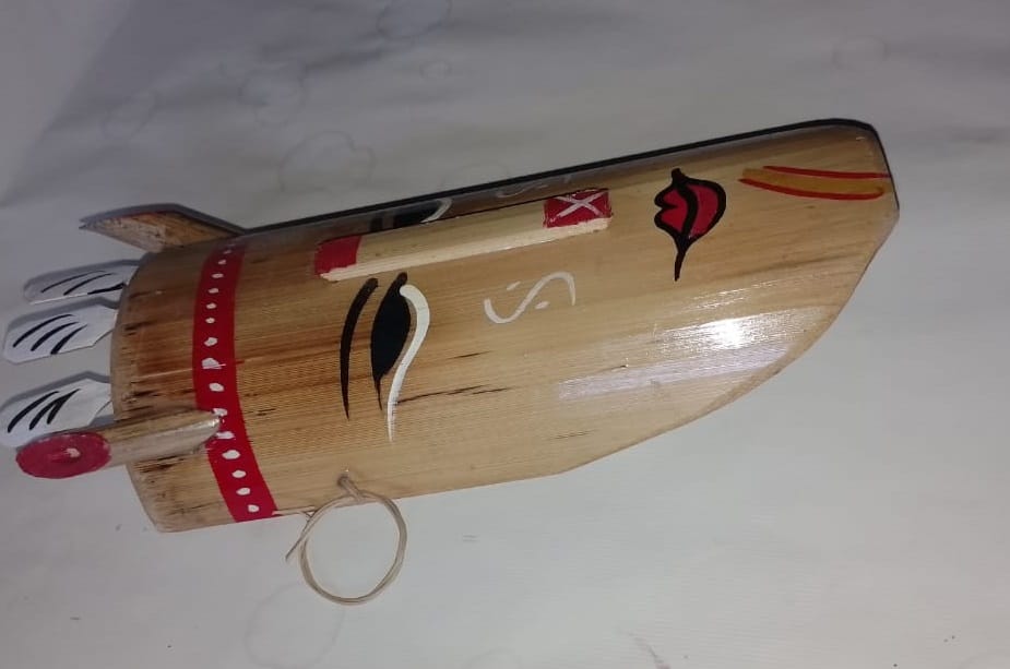 Bamboo Decorative Mask view 2