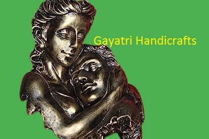 for Couples and Stunning Home Decor Showpieces in Romantic Resting Couple Design. view 2