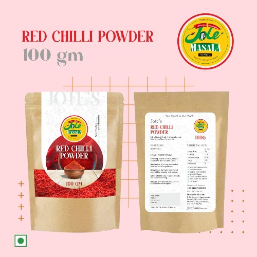 Jote Masala Red Chilli Powder 100 Gms view 2