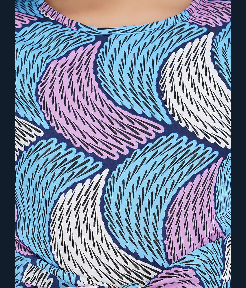 Being Naughty Polyester Frock For Girls ( Pack of 1 , Multicolor ) view 2