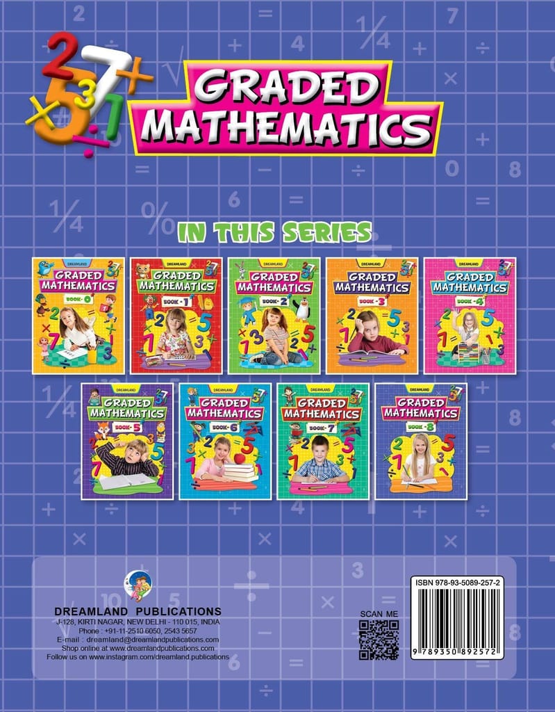 Graded Mathematics - Part 8 [Paperback] Dreamland Publications view 2