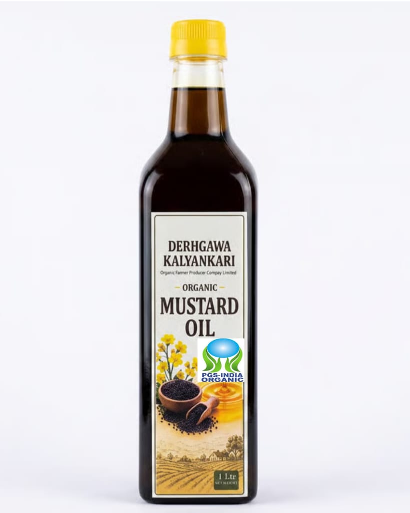 Organic Mustard Oil, 1 Ltr view 2