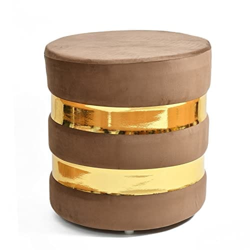 ShadowKart Ottoman Pouffes Stool for Living Room | Footrest Seat Pouf Puffy Foam Stool | Foot Stool Home Decoration view 2