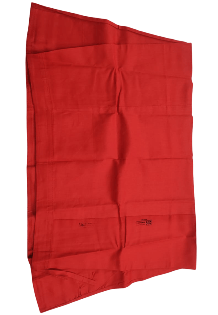 Red Cotton Petticoat view 2