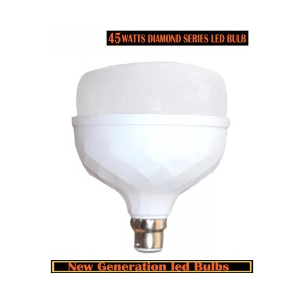 SPARKWORLD 45W Diamond Series LED Bulb New Generation Ultra-Bright Energy Saving Light | Size: 45watt | Colour: 45 Watt view 2
