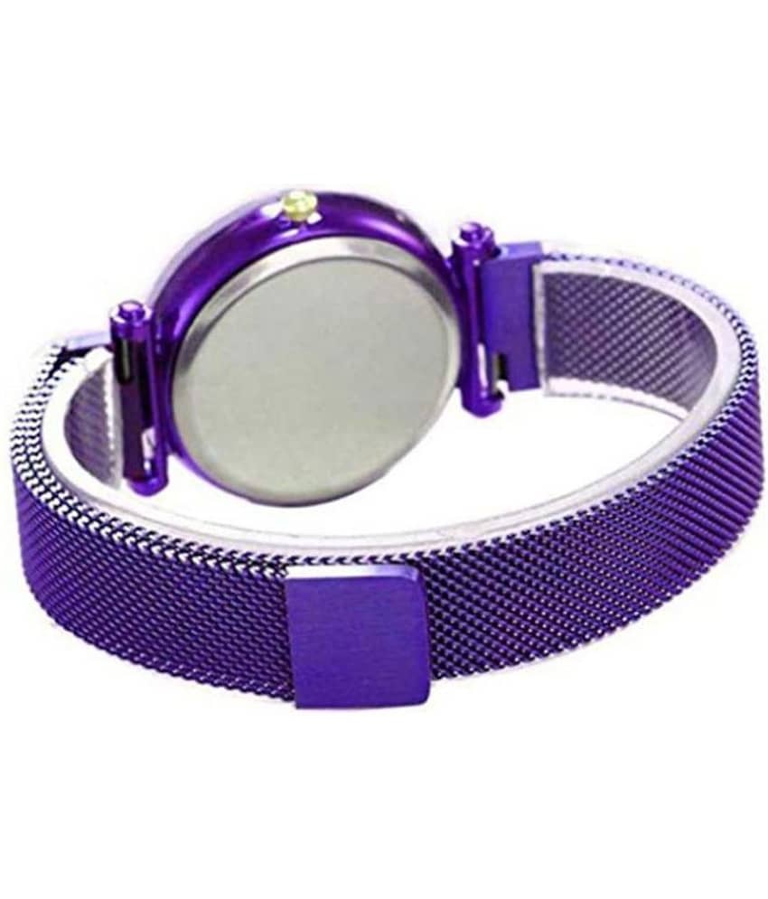 acnos Purple Metal Analog Womens Watch view 2