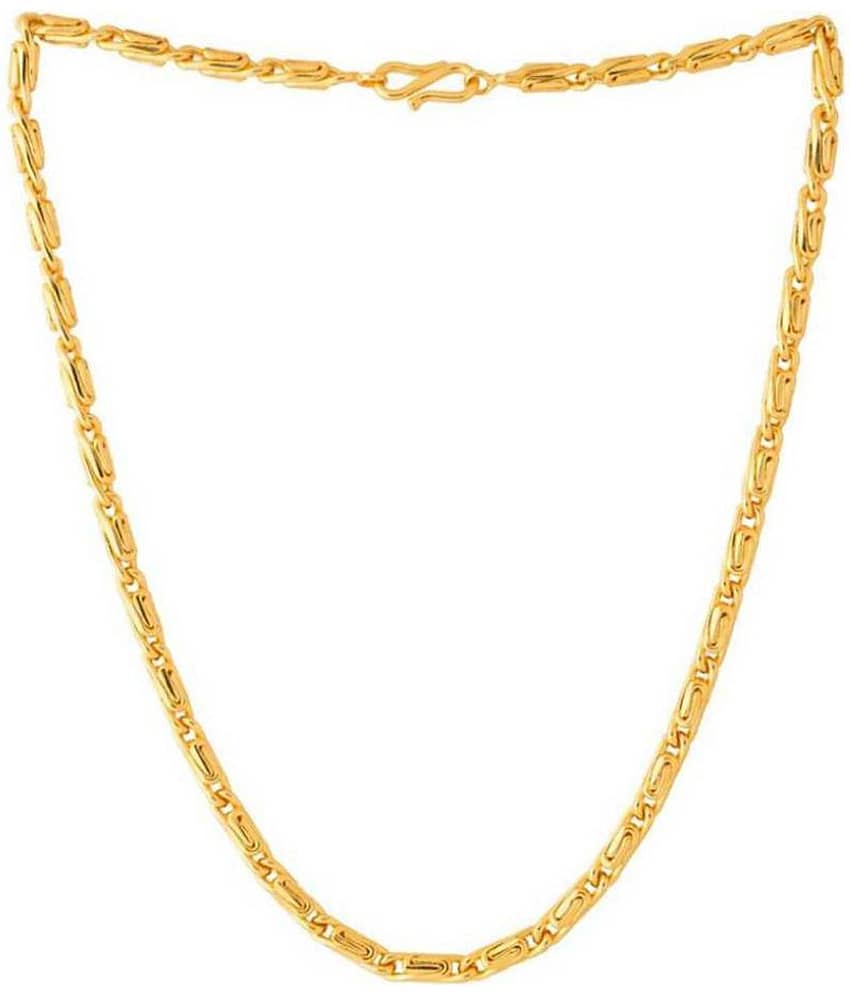 H M PRODUCT Gold Plated Chain ( Set of 1 ) view 2