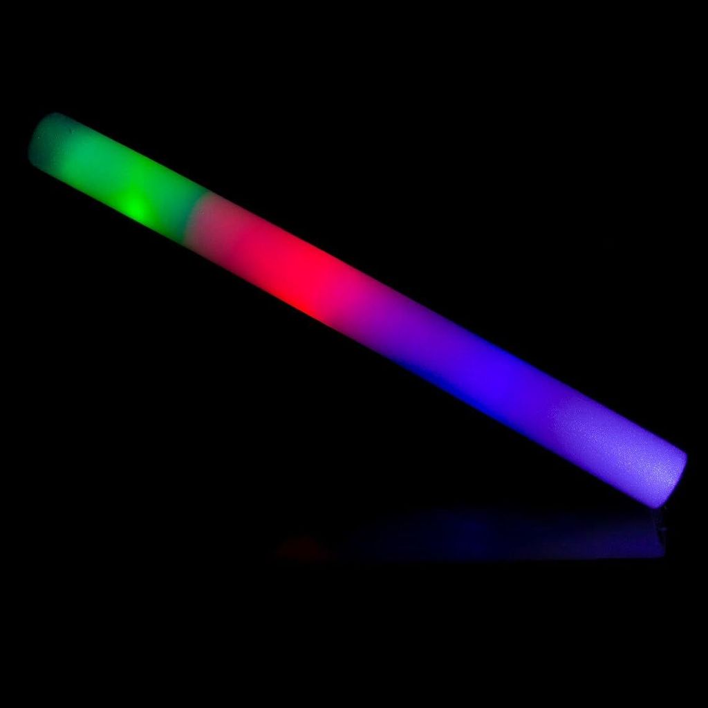 LED Foam Glow Sticks for Party Favors view 2