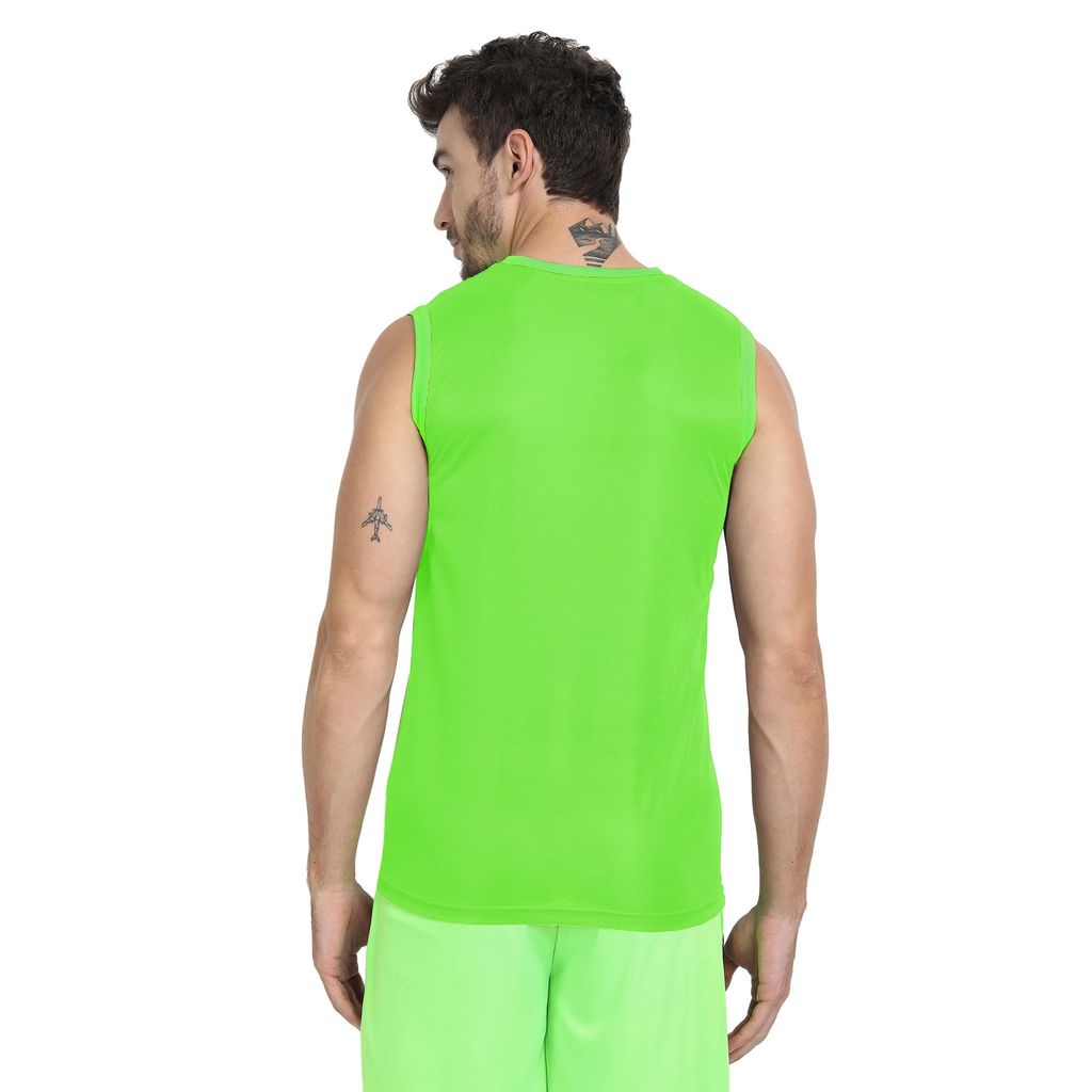 FTX Men Colorblock Round Neck Sleeveless Tshirt view 2