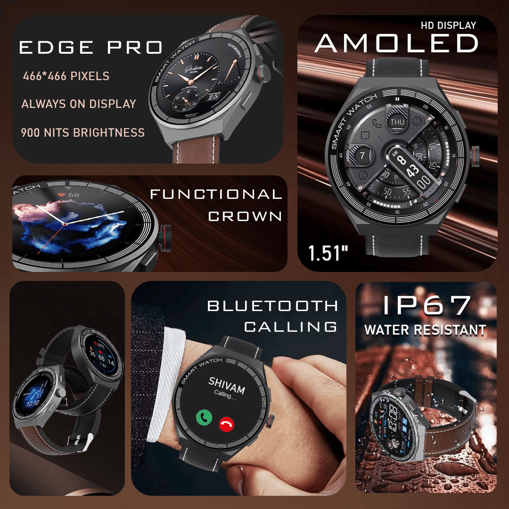 Edge Pro Smart Watch view 2