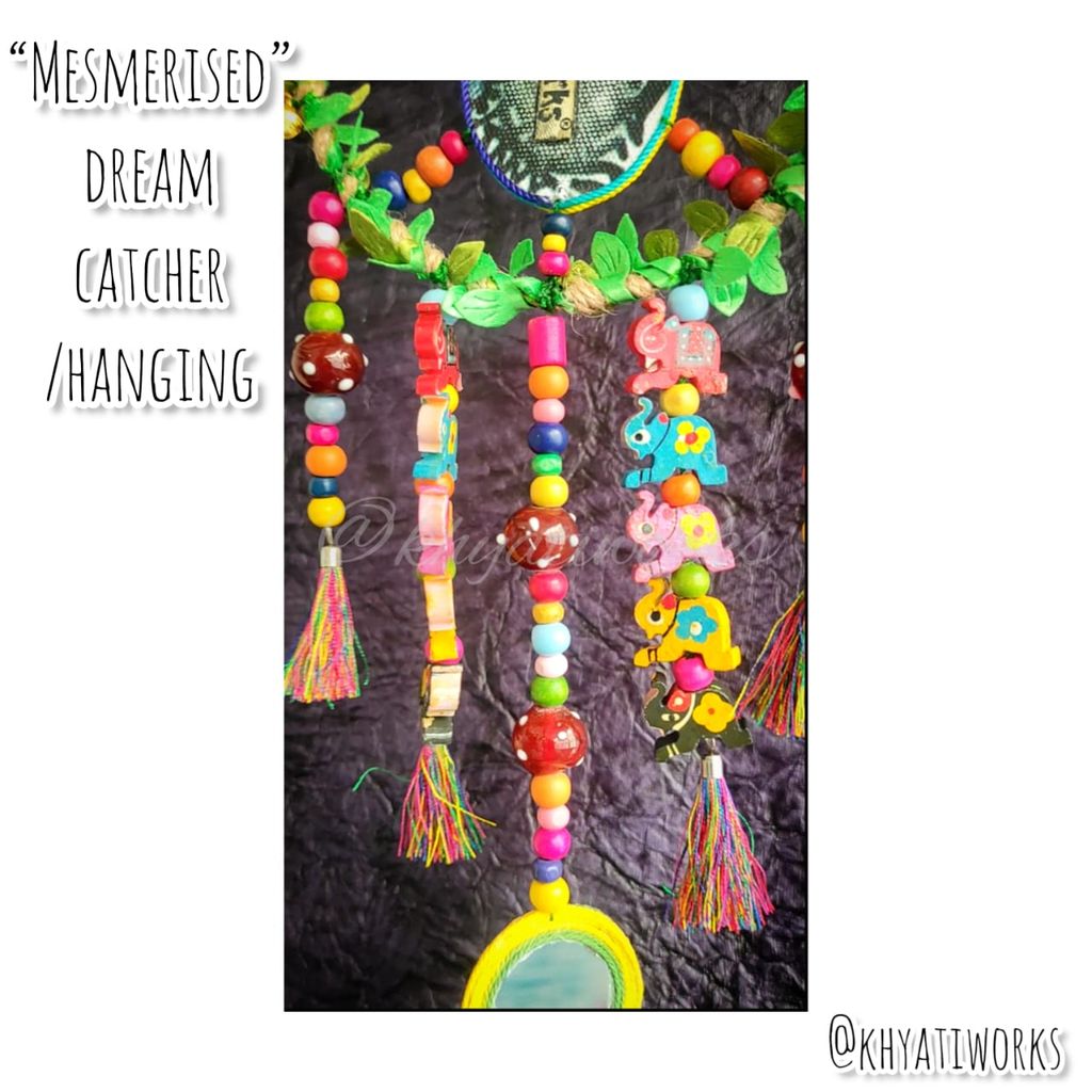 Mesmerised” dream catcher/hanging view 2