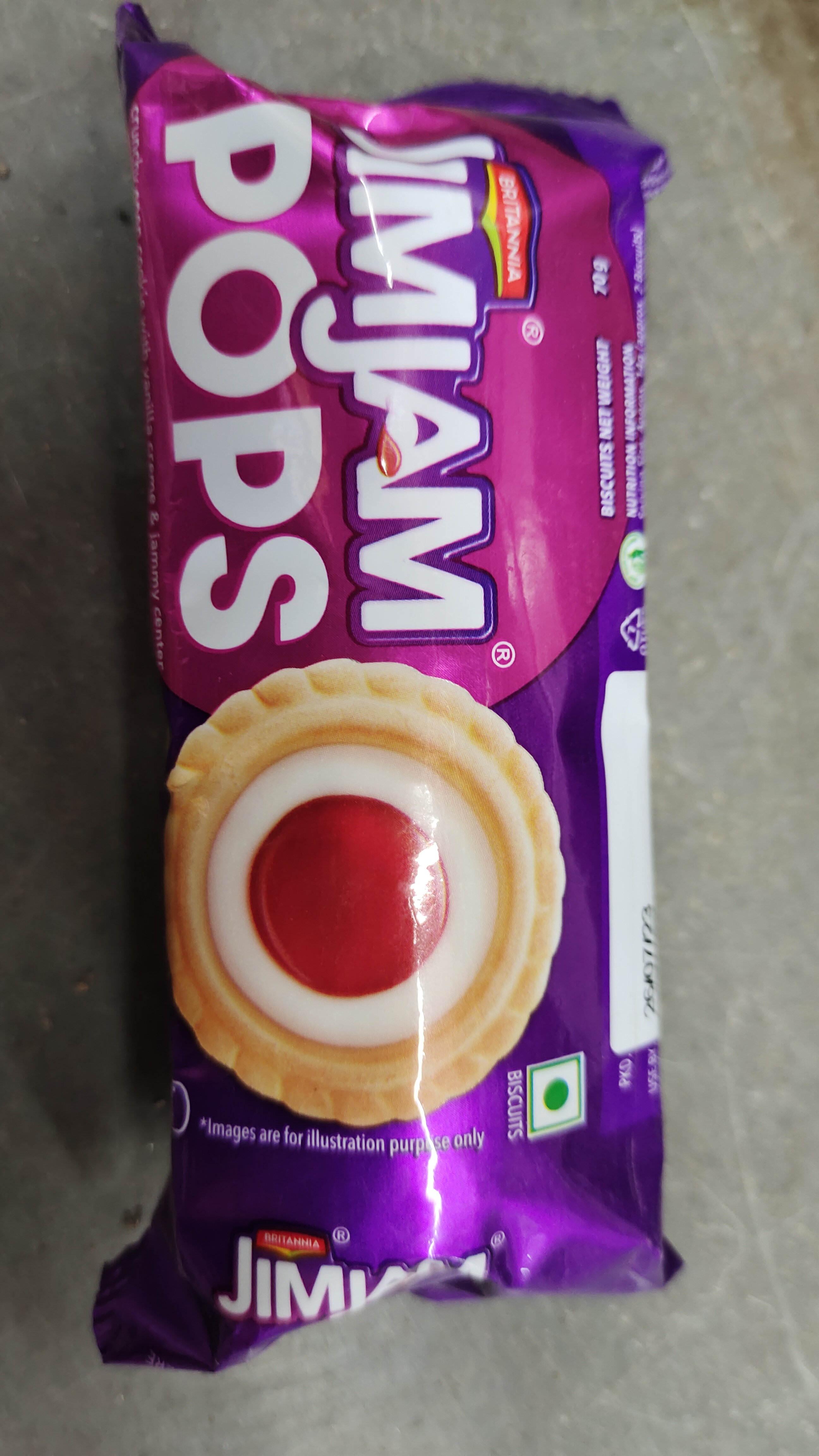 Britannia Jim jam Pops