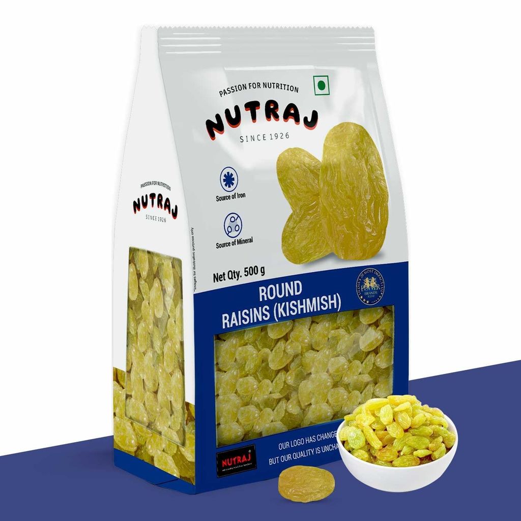 Nutraj Special Round Raisin 500g view 2