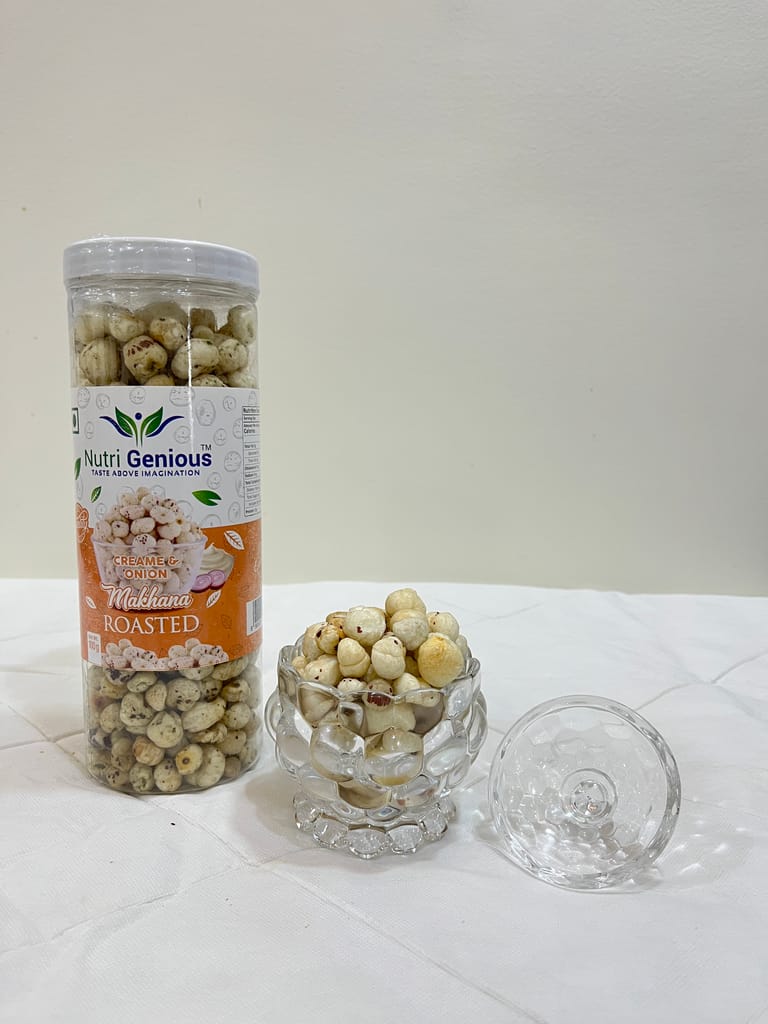 Rosted Makhana Creamy onion