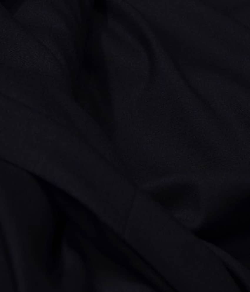 Raymond - Black Cotton Blend Men's Unstitched Shirt Piece ( Pack of 1 )