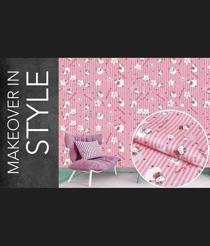 LAAYO Wallpaper & Wall Sticker - Abstract Wallpaper ( 45 x 1000 ) cm ( Pack of 1 ) view 2