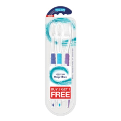 Sensodyne Toothbrush Sensitive Deep Clean (2+1)