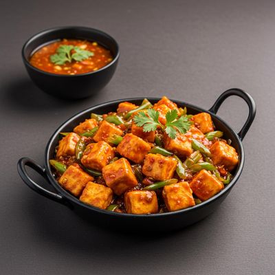 Paneer Schezwan Dry