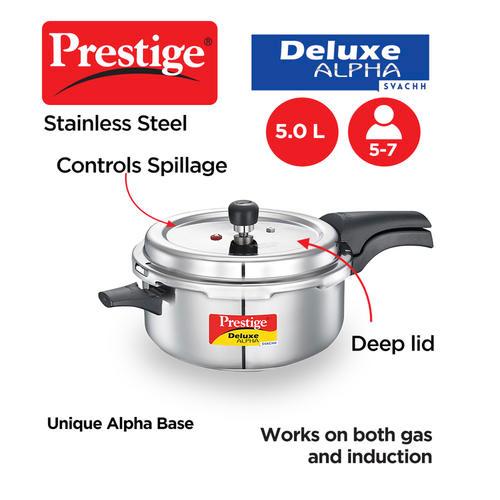 PRESTIGE SS DX A.S DPP.COOKER 5L 20255 view 2